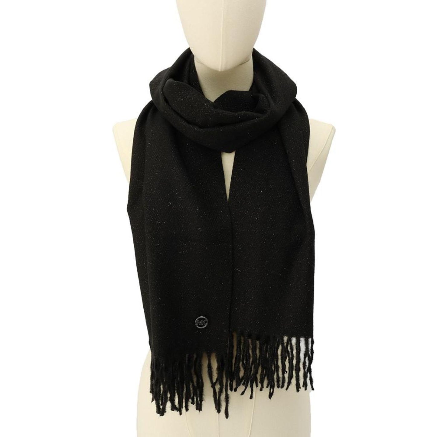 Women's Metallic Herringbone Wrap Scarf