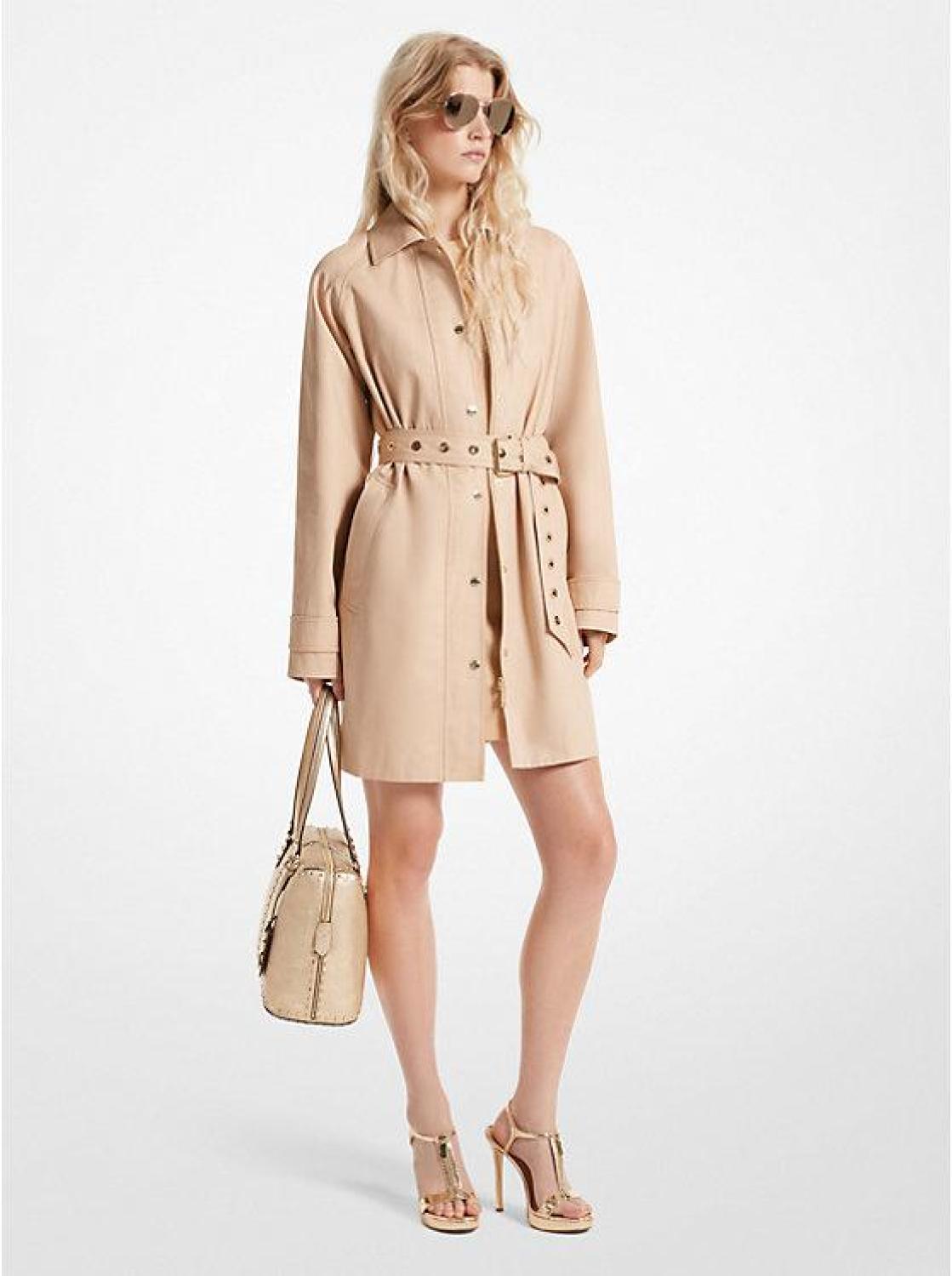 Cotton Twill Trench Coat