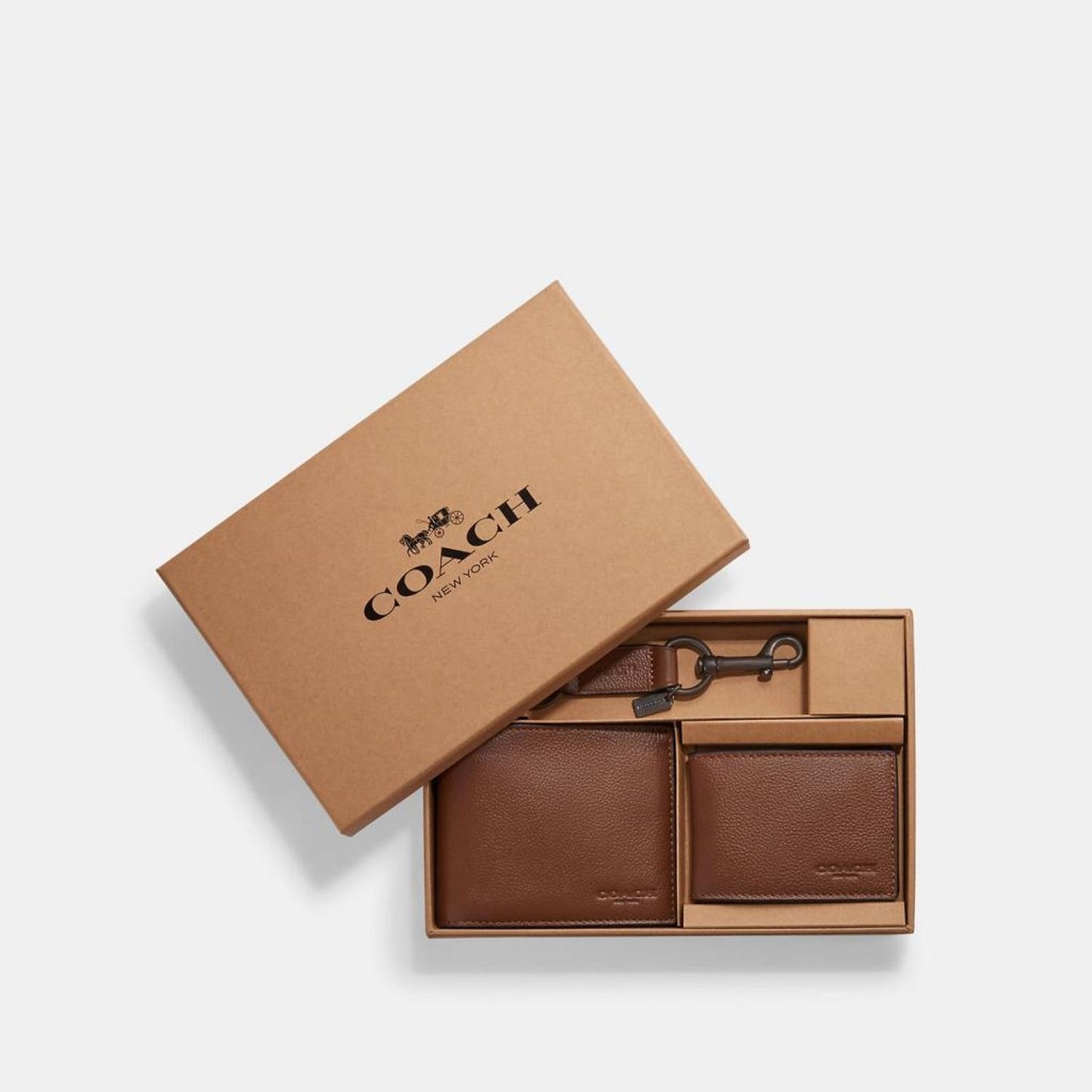 Coach Outlet Boxed 3 In 1 Wallet Gift Set