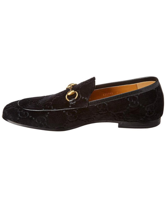 Gucci Jordaan Velvet Loafer