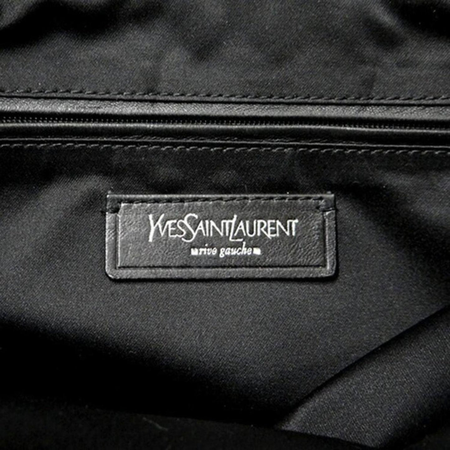 Saint Laurent Canvas Shoulder Bag (Pre-Owned)