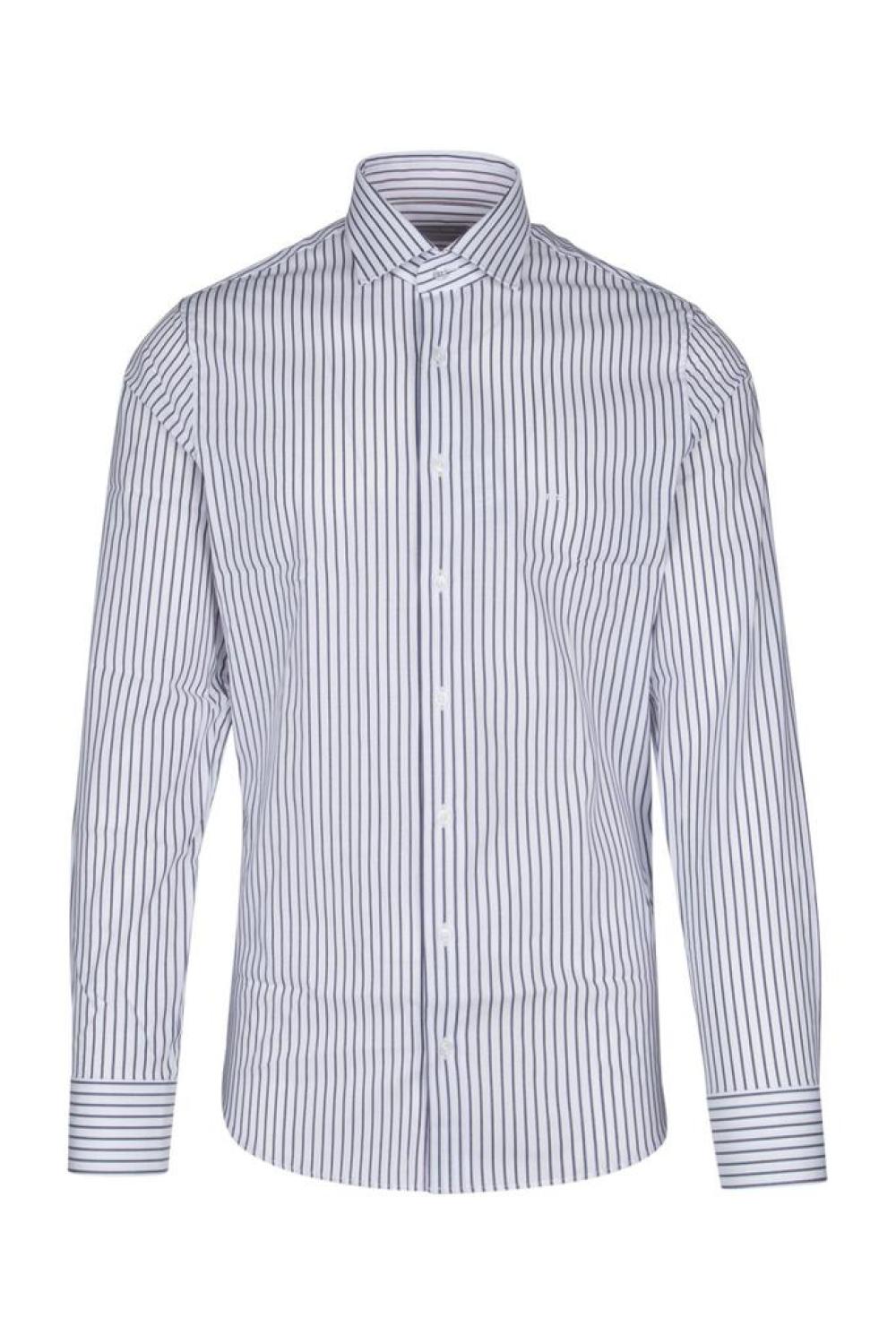 Michael Kors Striped Long-Sleeved Shirt