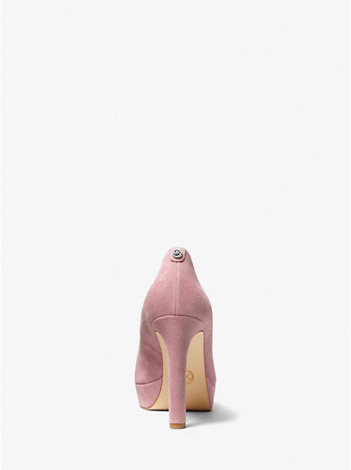 Chantal Suede Platform Pump