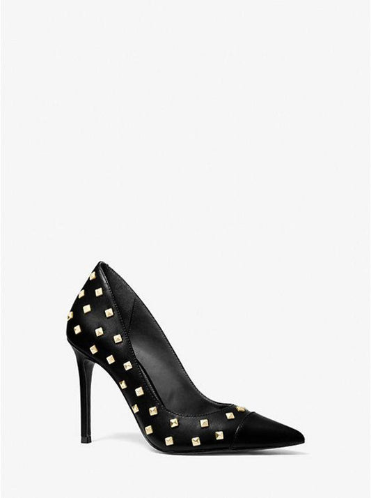 Keke Studded Leather Pump