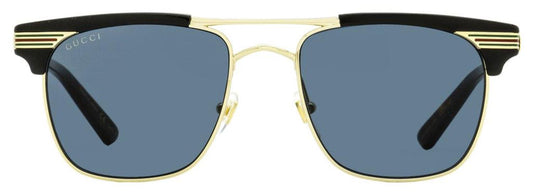 Gucci Unisex Pilot Sunglasses GG0287S 001 Gold/Black/Havana 52mm