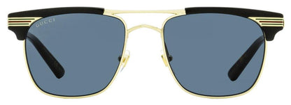 Gucci Unisex Pilot Sunglasses GG0287S 001 Gold/Black/Havana 52mm