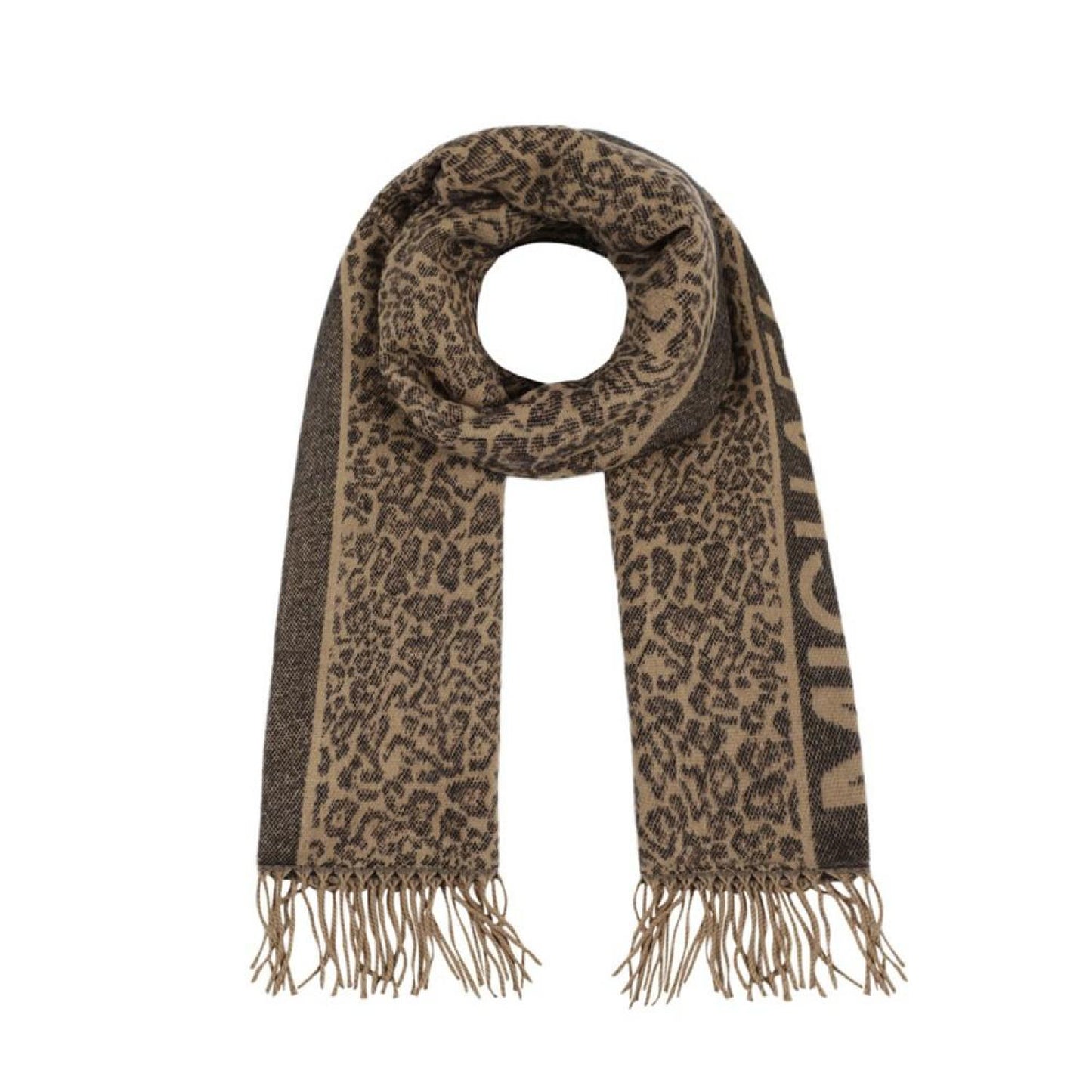 Women's Center Logo Leopard Wrap