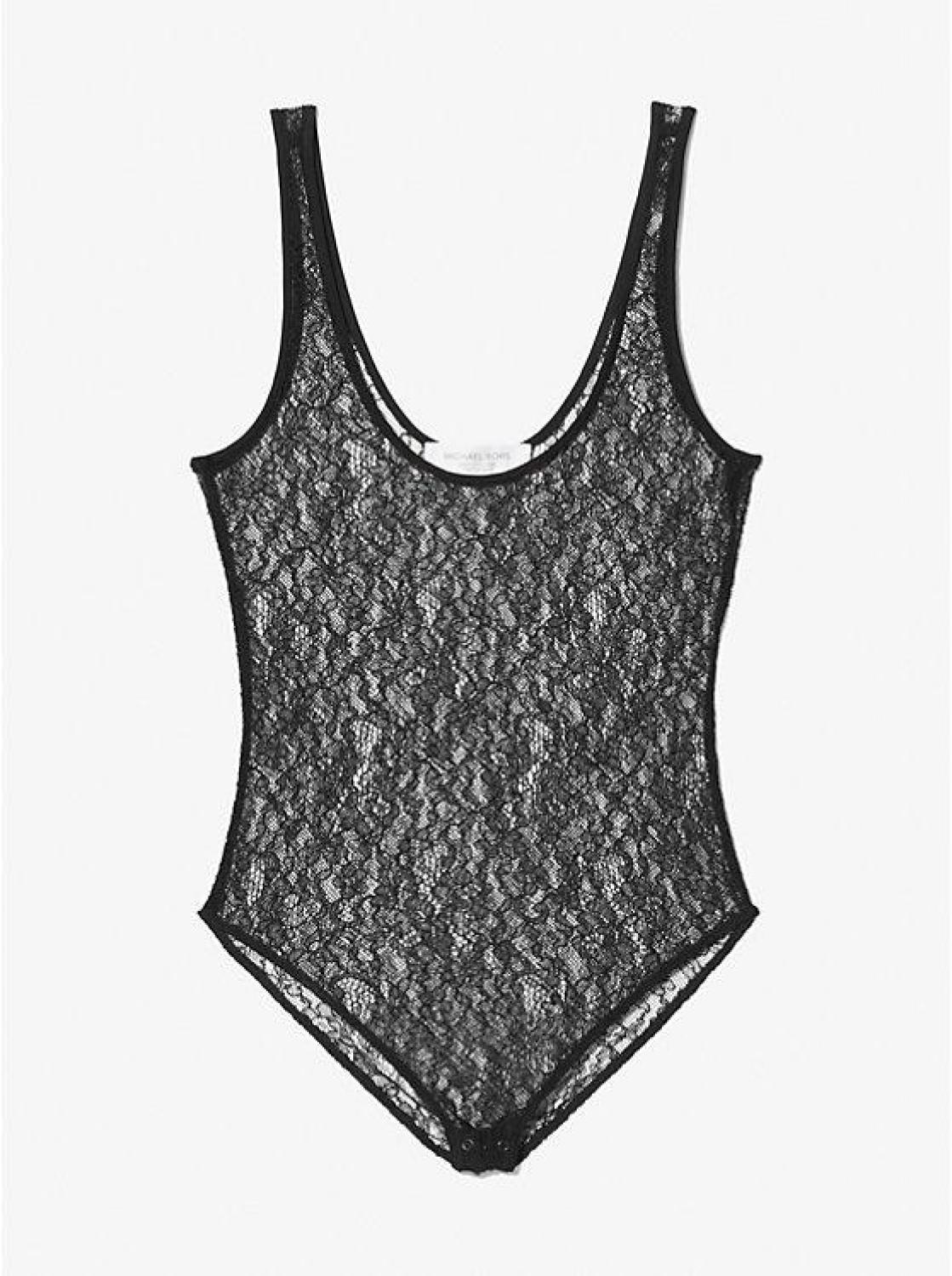 Stretch Chantilly Lace Bodysuit