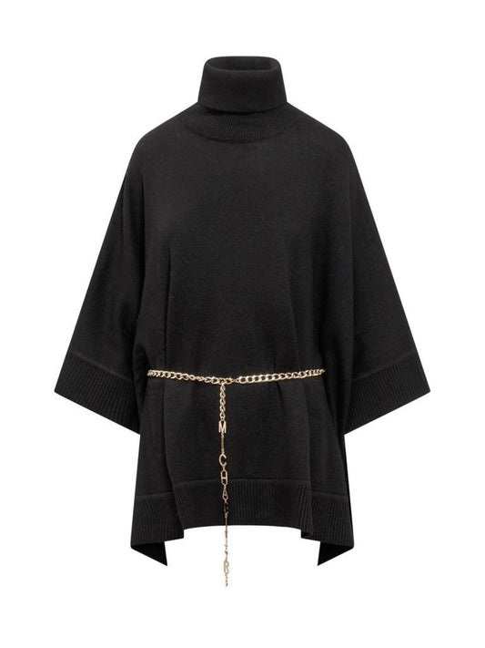 Michael Kors Turtleneck Knit Poncho