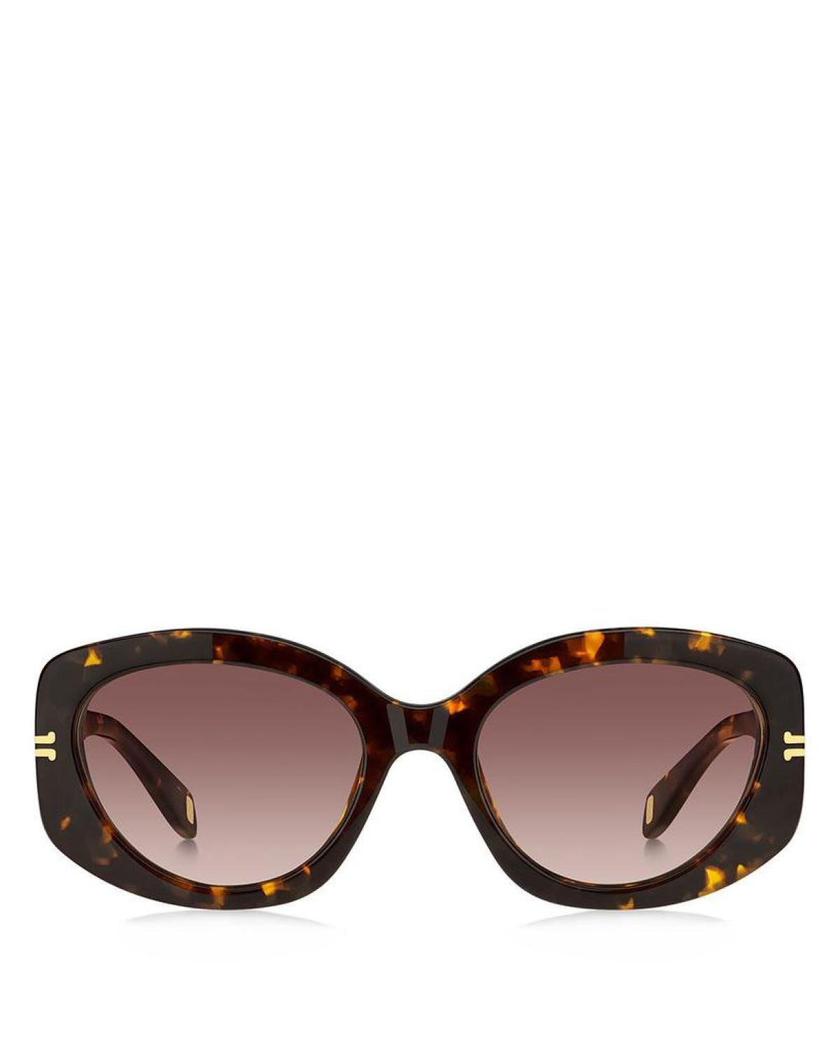 Safilo Rectangle Sunglasses, 56mm