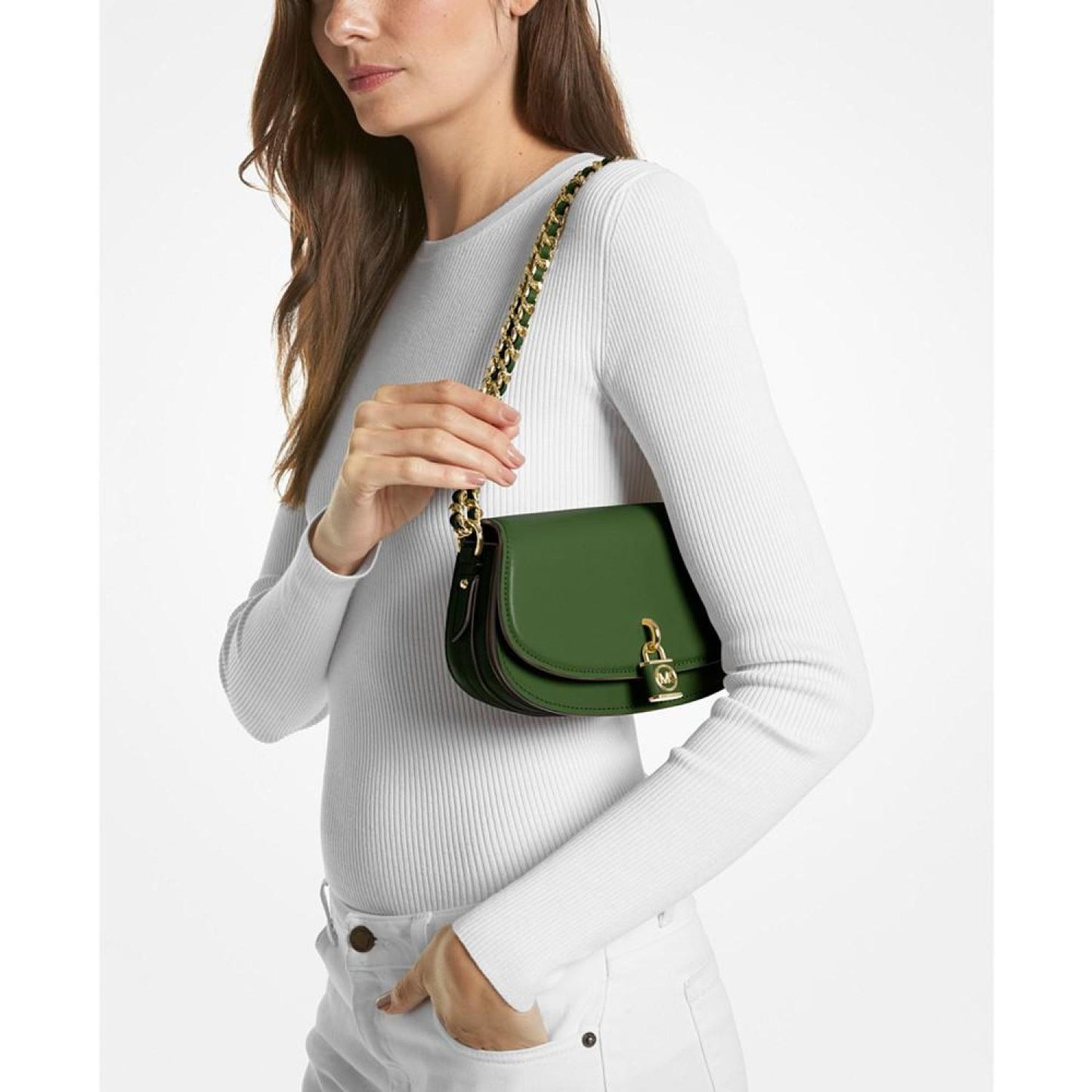 Mila Small East West Chain Crossbody