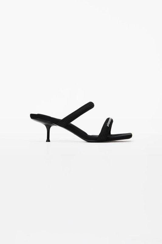 Delphine Ankle Strap Pump In Leather