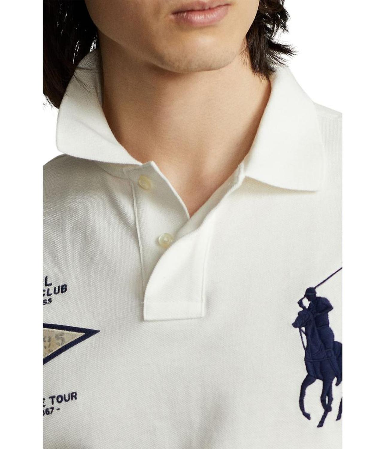 Custom-fit big pony polo shirt best sale