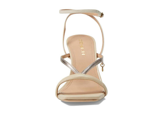 Kali Metallic Leather Sandal