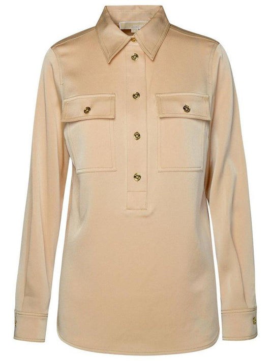 Michael Michael Kors Pull-Over Satin Shirt