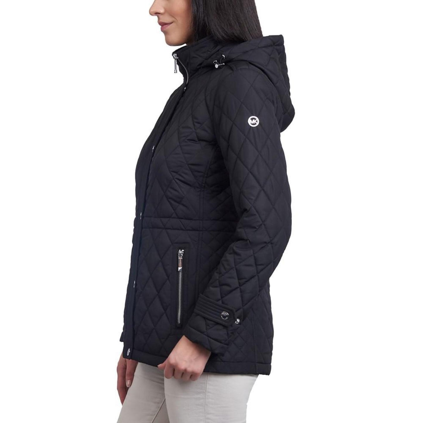 Women's Quilted Hooded Anorak Coat