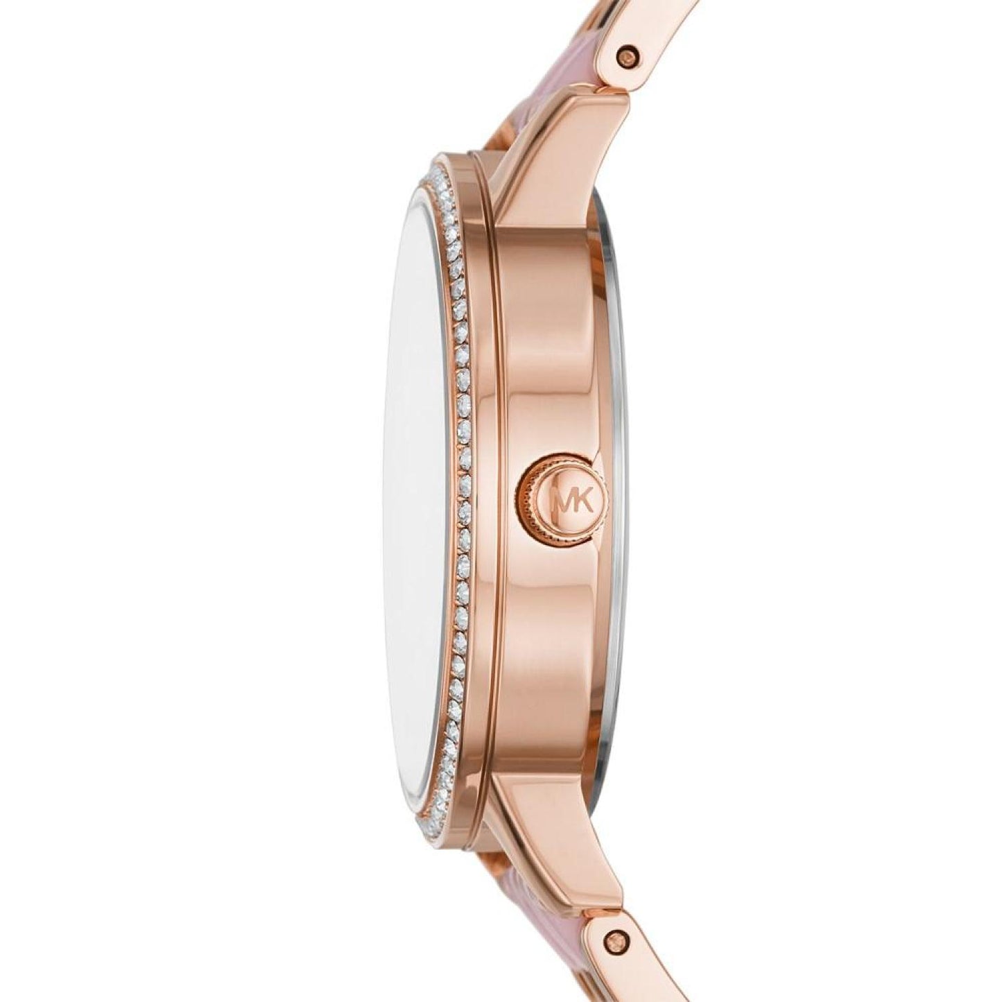 Women's Melissa Three-Hand Rose Gold-Tone Stainless Steel Bracelet Watch 36mm