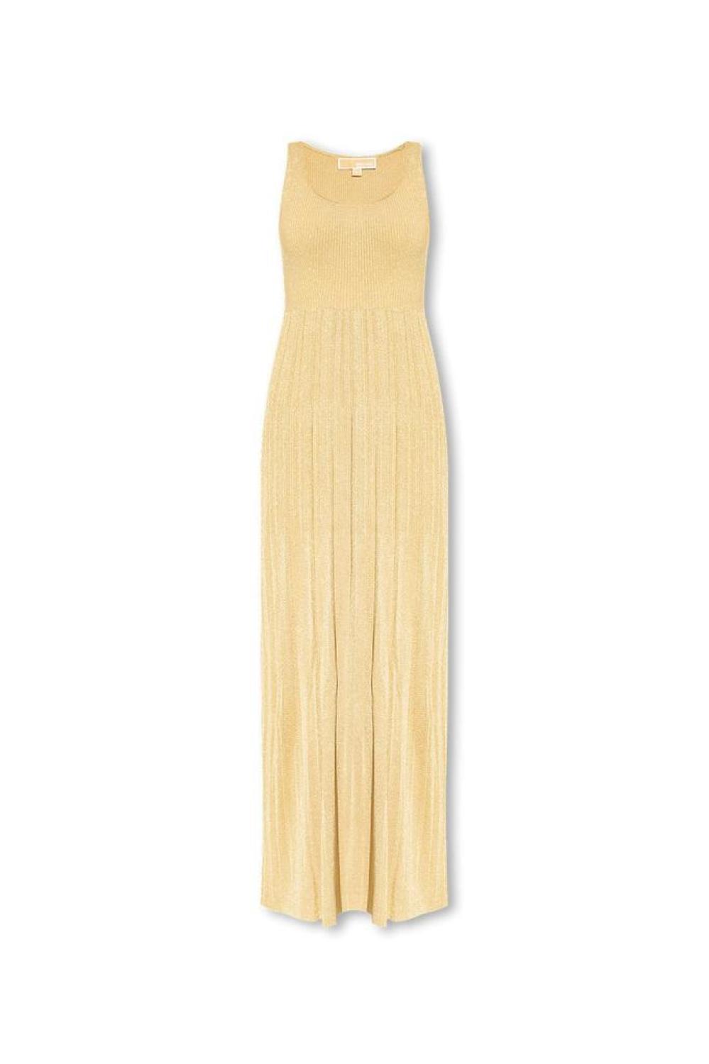 Michael Michael Kors Pleated Sleeveless Dress