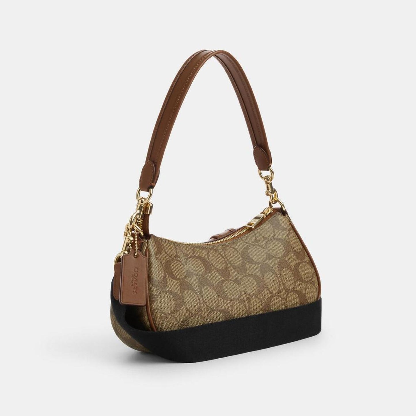 Coach Outlet Ashton Baguette In Signature Canvas