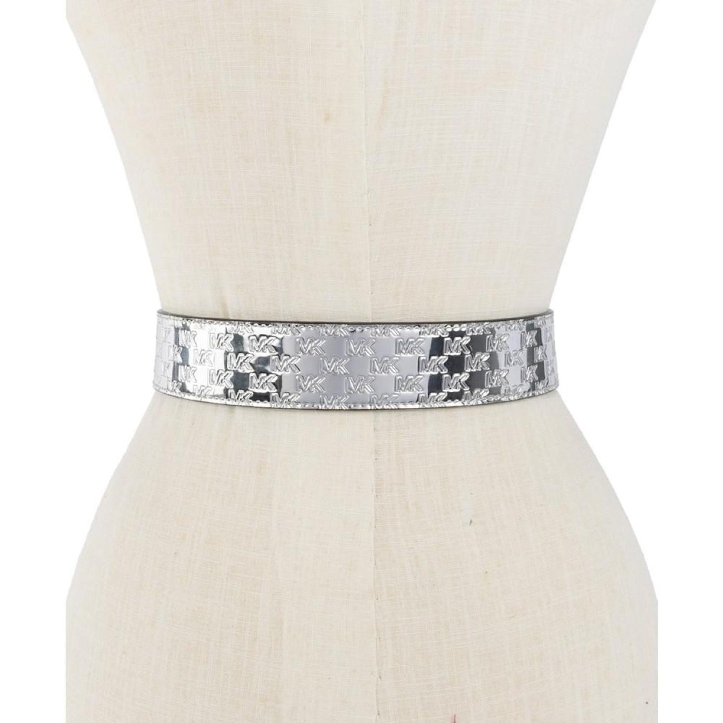 Women's Metallic Logo Belt