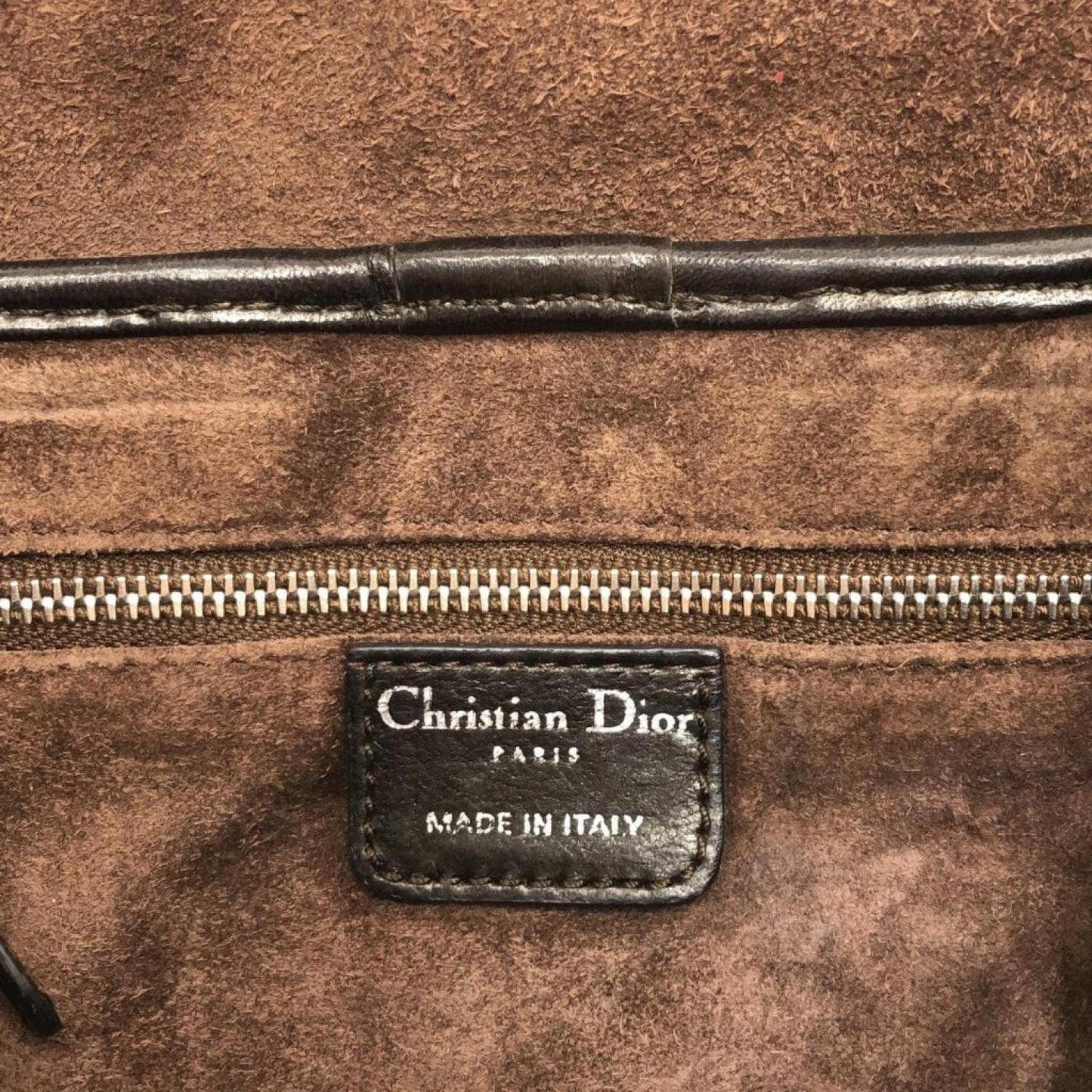 Dior  Leather Shoulder Bag (Pre-Owned)