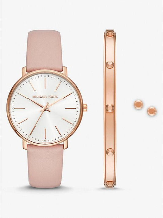 Pyper Rose Gold-Tone Watch and Jewelry Gift Set