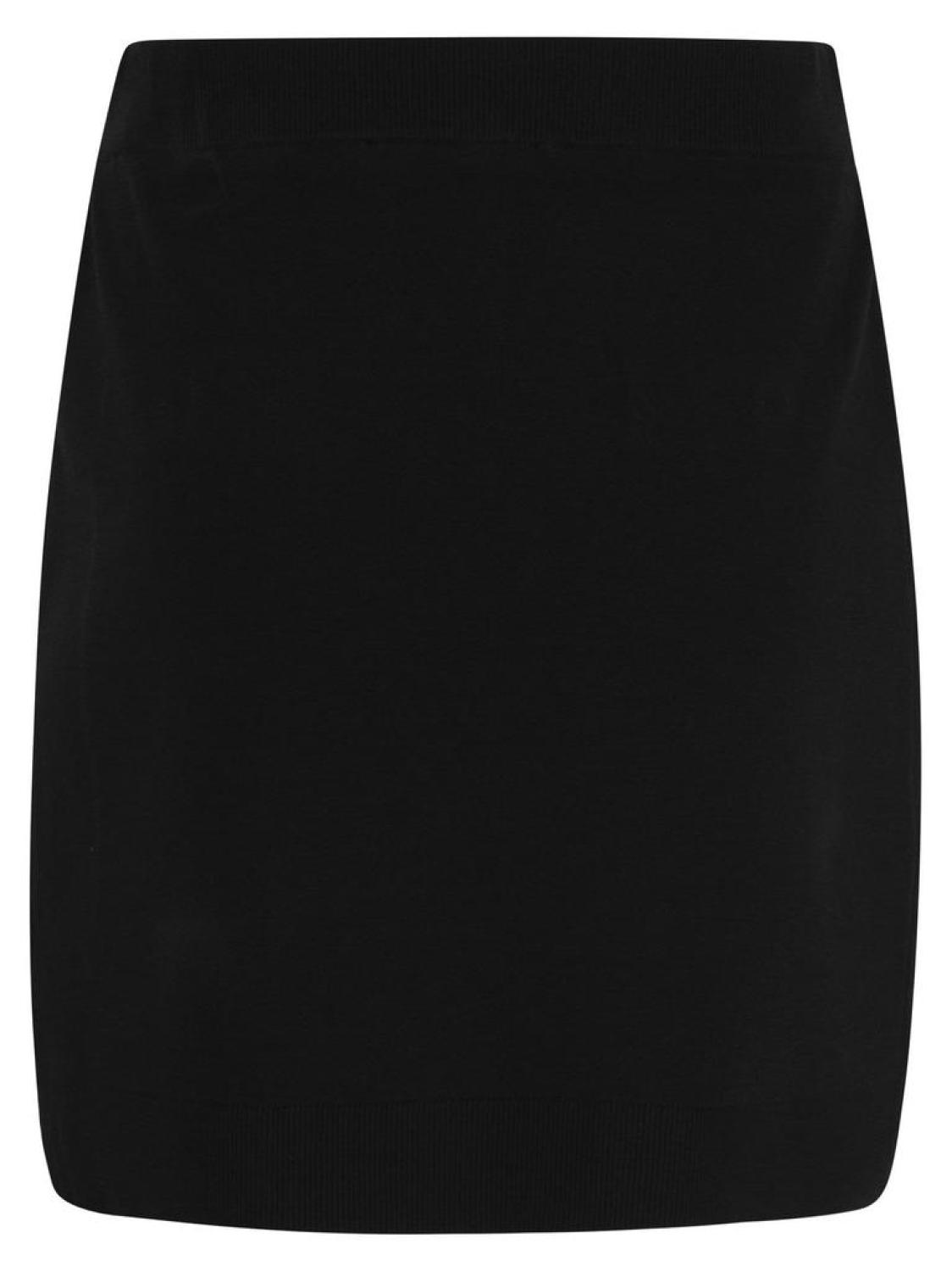 Michael Michael Kors Logo Plaque Knitted Mini Skirt