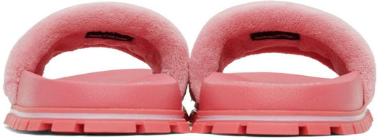 Pink 'The Terry Slide' Sandals