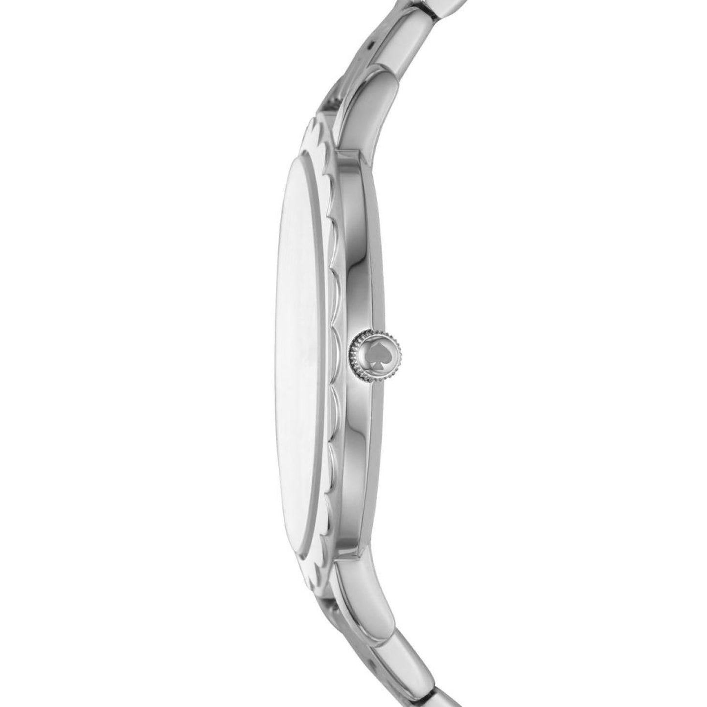 Kate Spade Women's Morningside Three-Hand, Silver-Tone Stainless Steel Watch