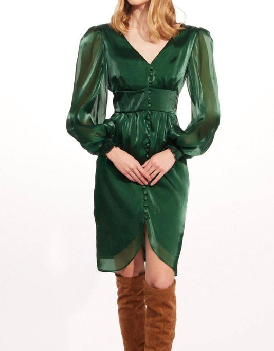 Everly Dress In Pine