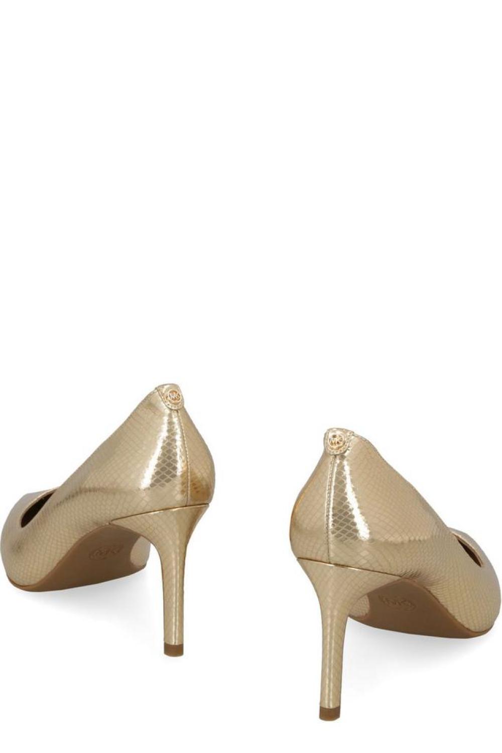 Michael Michael Kors Embossed Pointed Toe Pumps