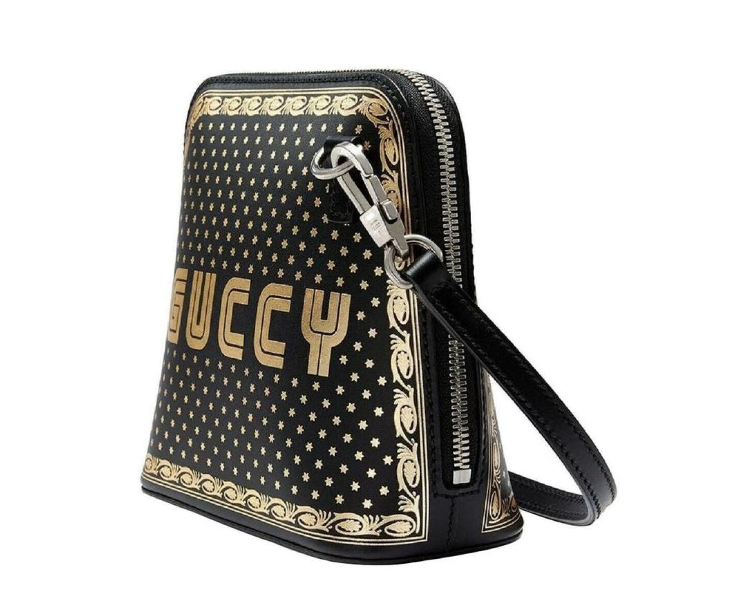 Gucci Women's  Guccy Sega Script Dome Mini Crossbody Bag