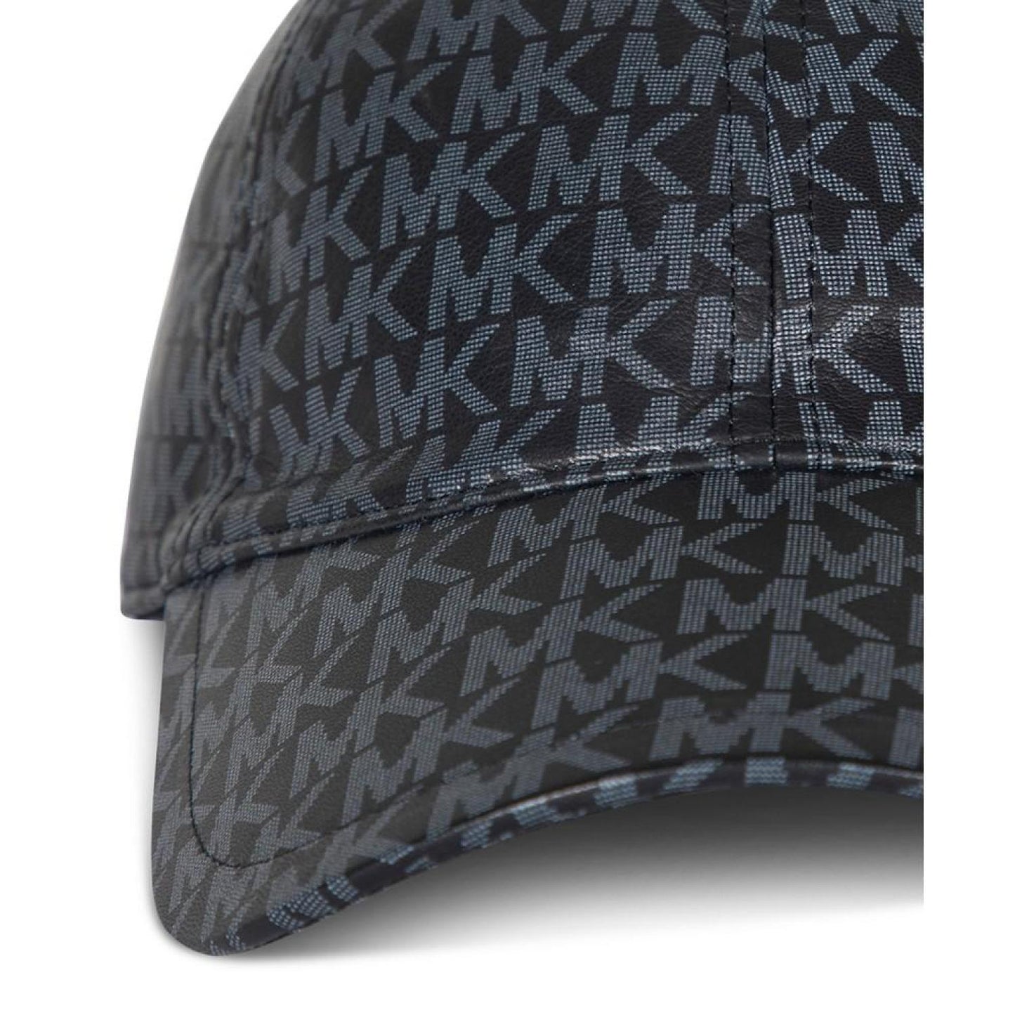 Women's Printed Leather Baseball Cap