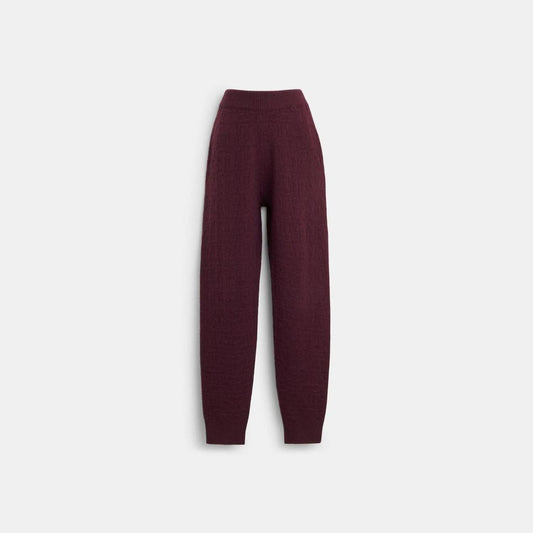 Coach Outlet Signature Knit Joggers