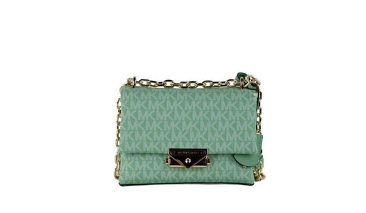 Michael Kors Cece Small Sea  Signature PVC Convertible Flap Crossbody Women's Bag