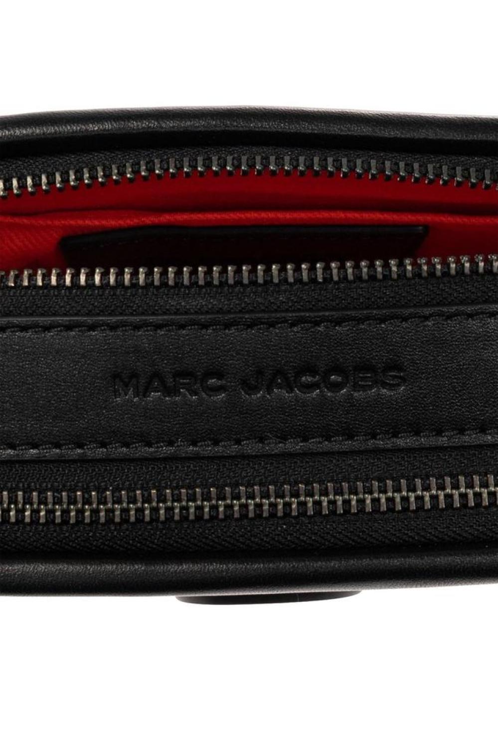 Marc Jacobs Logo Plaque Woven Crossbody Bag