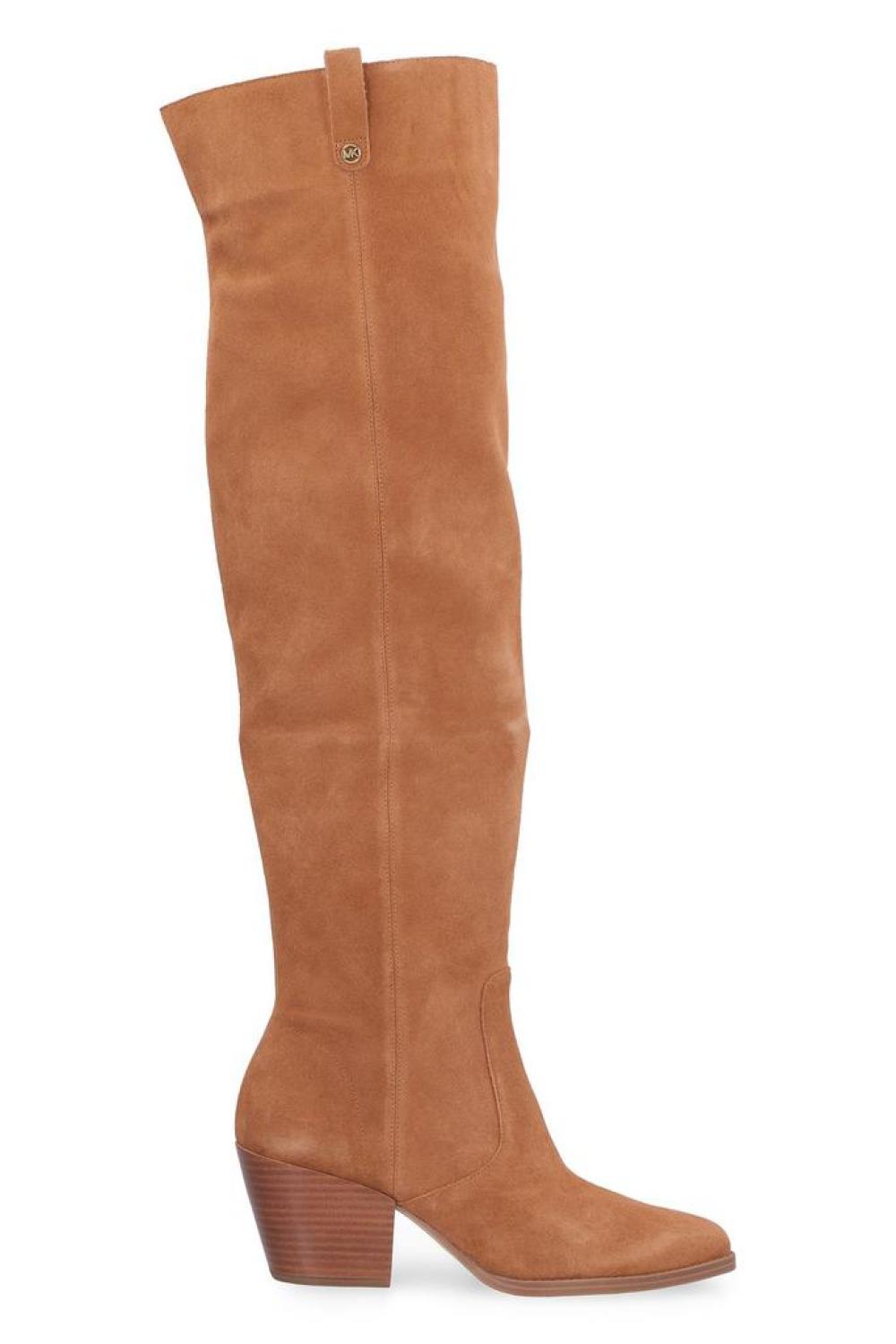 Michael Michael Kors Knee-High Round-Toe Boots