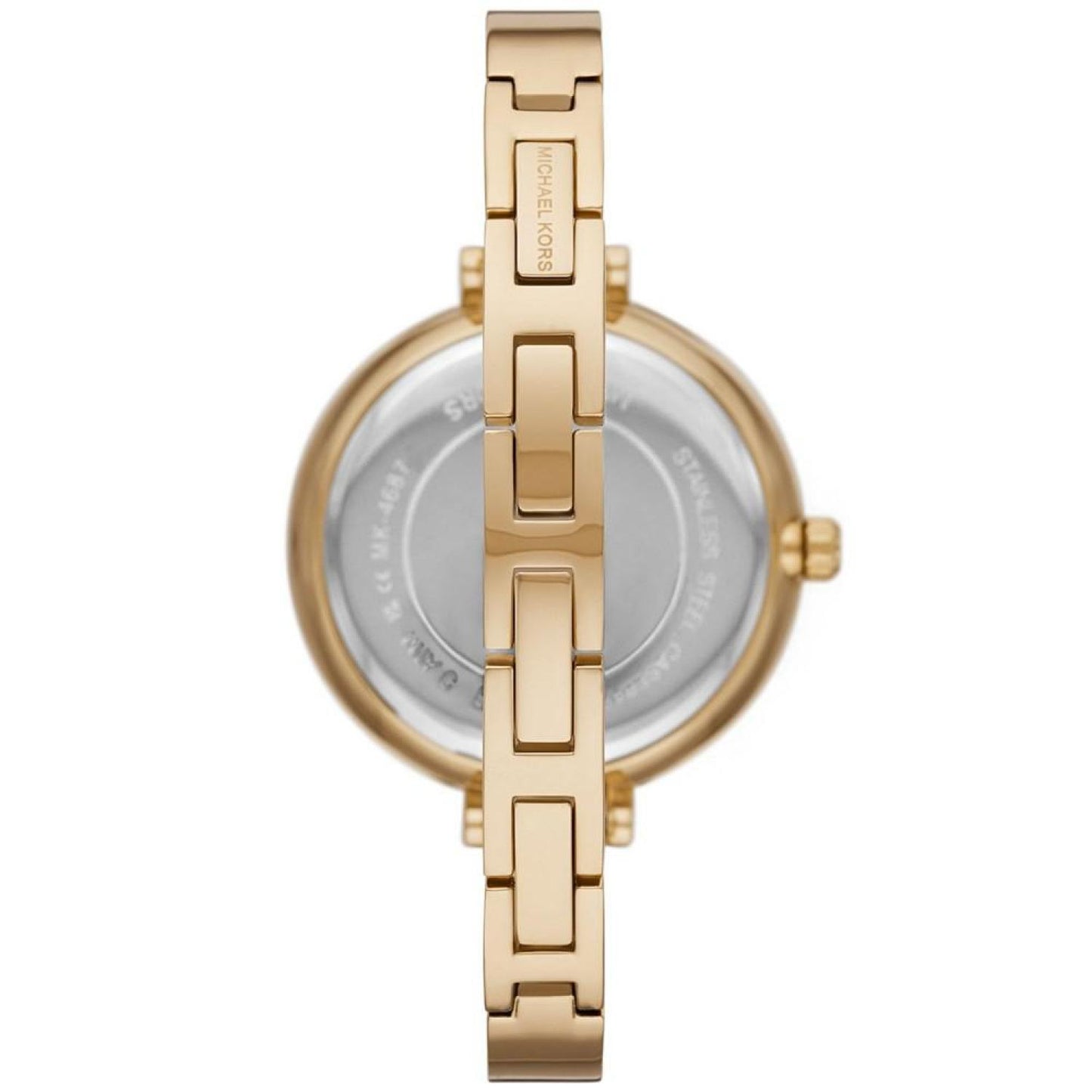 Women's Naia Three-Hand Gold-Tone Alloy Watch 38mm