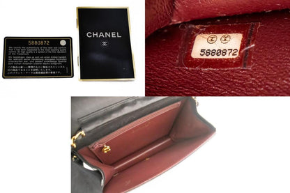 Chanel Full Flap  Leather Shoulder Bag (Pre-Owned)