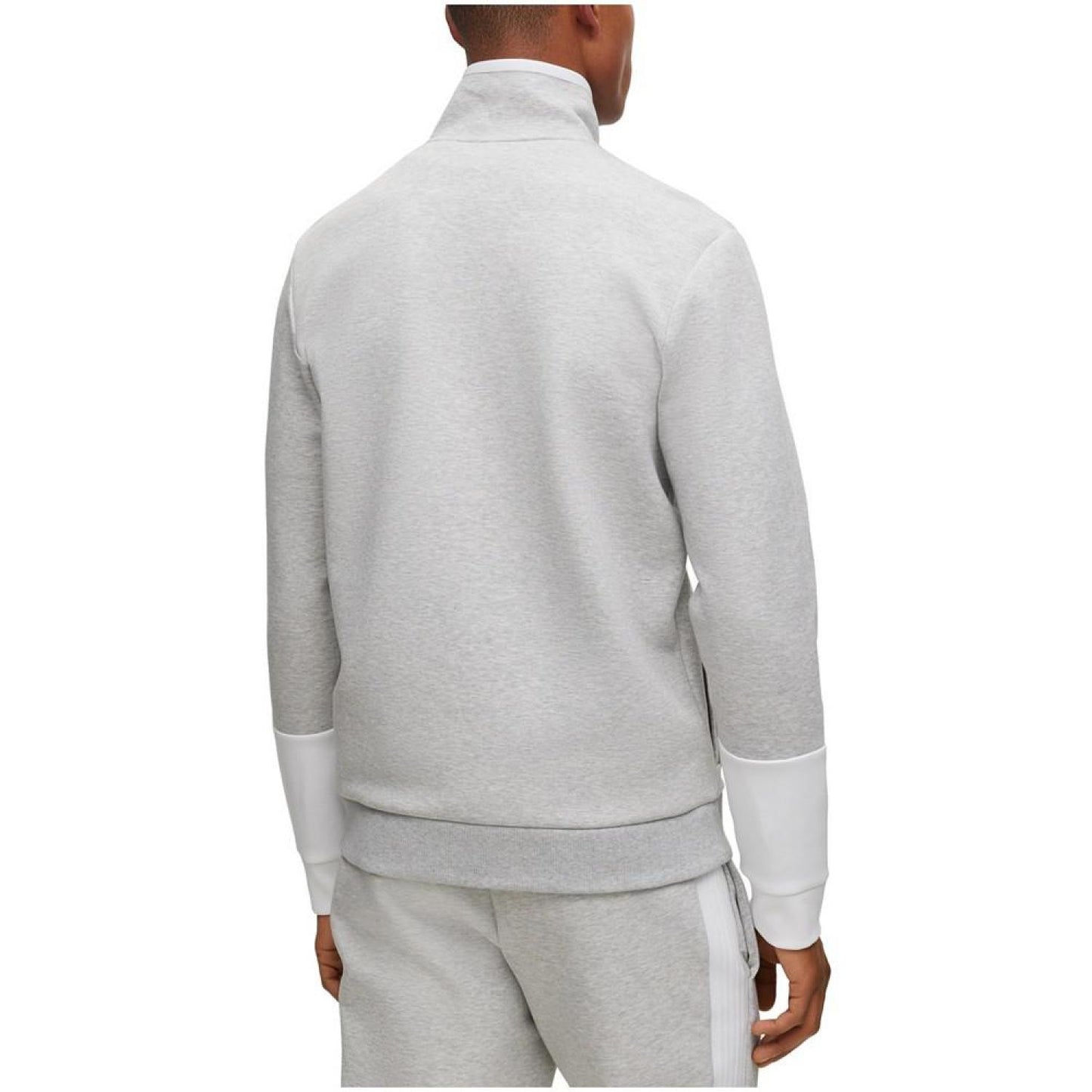 Men's Tape-Trim Zip-Up Sweatshirt