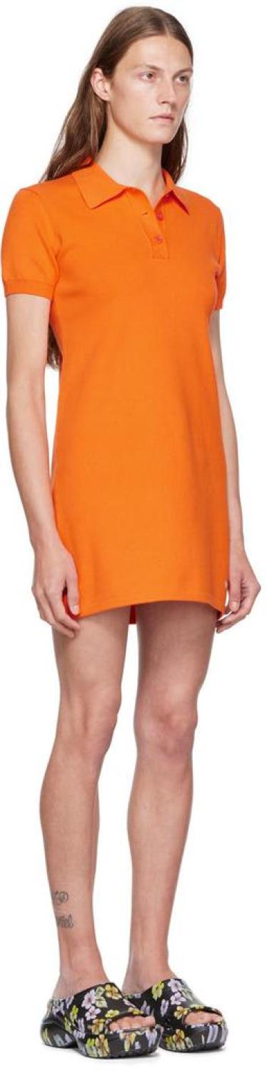 Orange 'The Tennis Dress' Minidress