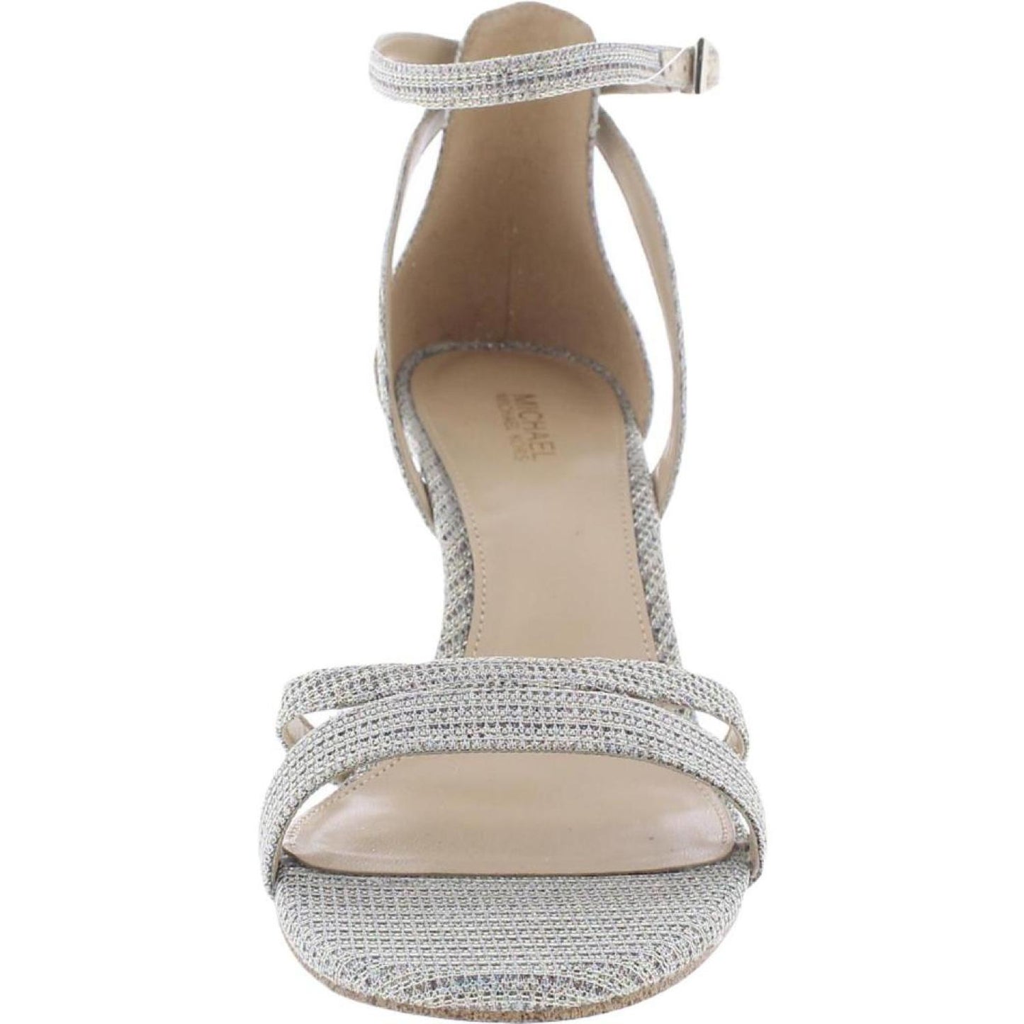 Kimberly Womens Glitter Adjustable Ankle Strap