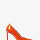 Martine Crocodile Embossed Leather Pump