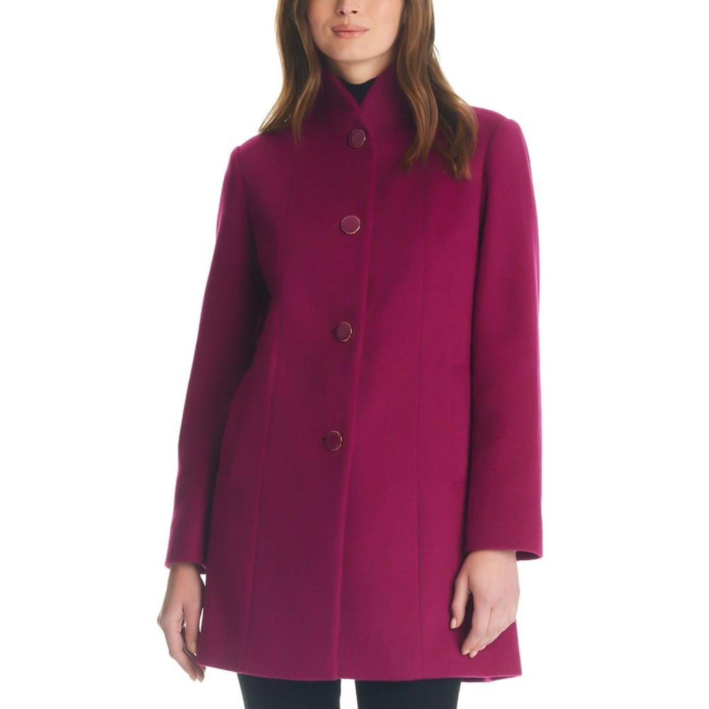 Women's Stand-Collar Coat, Created for Macy's