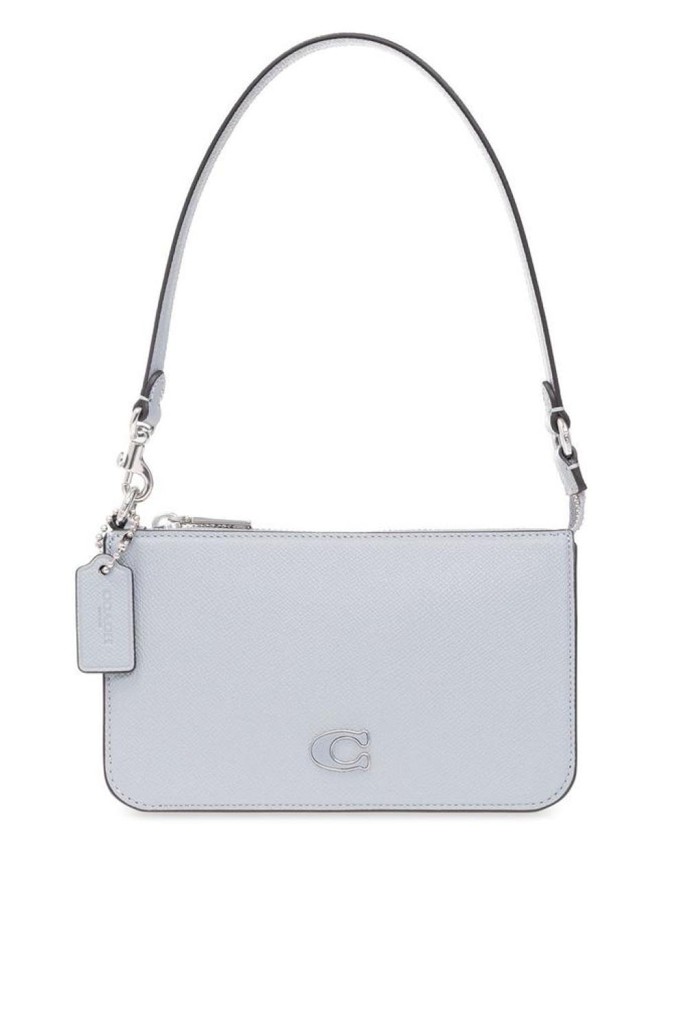 Coach Logo Motif Plaque Shoulder Bag