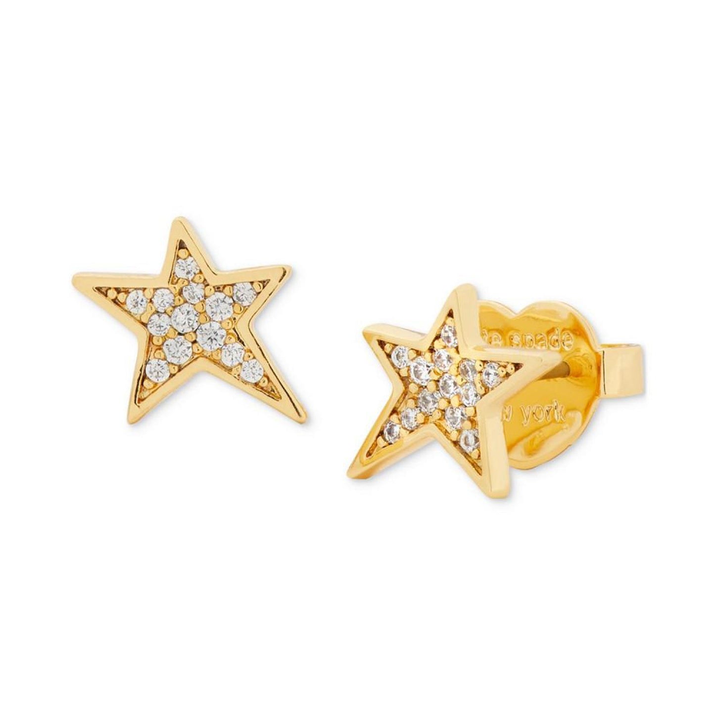 Pavé Star Stud Earrings