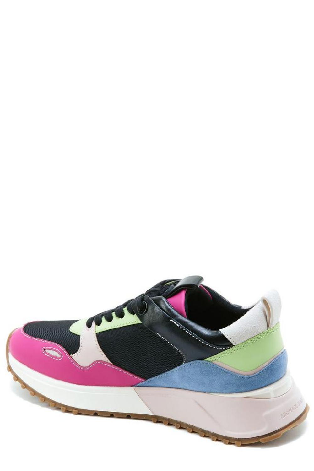 Michael Michael Kors Theo Colour-Block Panelled Sneakers