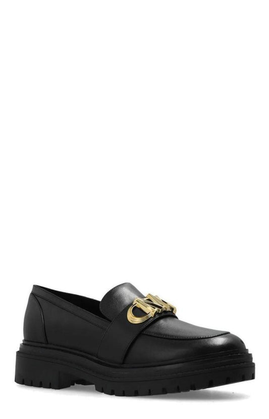 Michael Michael Kors Logo Plaque Slip-On Loafers