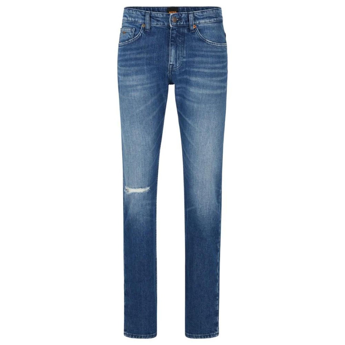 Men's Slim-Fit Comfort-Stretch Italian Denim Jeans