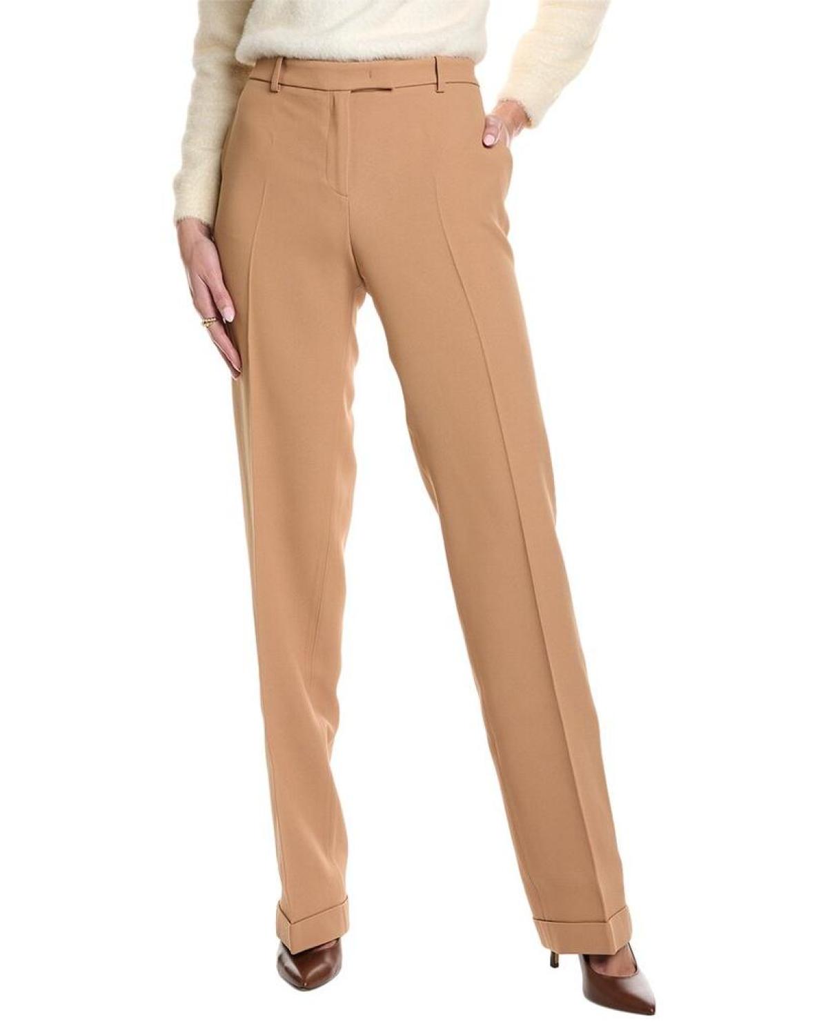 Michael Kors Collection Carolyn Straight Leg Trouser